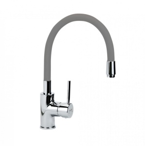 Смеситель для мойки MINOTTI TUBO с 3 трубками, гибкая труба, темно-серый - Img 2