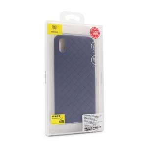 Чехол Baseus BV Weaving для iPhone X, синий