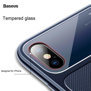 Чехол Baseus Knight для iPhone X синий - Img 3