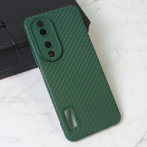Чехол Carbon Stripe для Honor X7b, зеленый