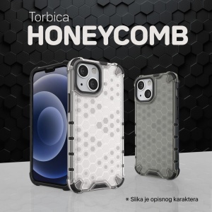 Чехол Honeycomb для iPhone 14 6.1 белый - Img 3