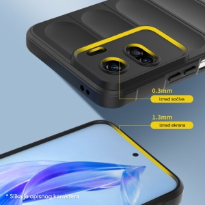 Чехол Magic Shield для Honor 90 черный - Img 4