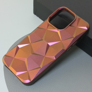 Чехол Shiny Diamond для iPhone 15 Pro Max 6.7 розовый