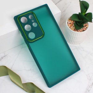 Яркий чехол для камеры Samsung S928B Galaxy S24 Ultra Dark Green
