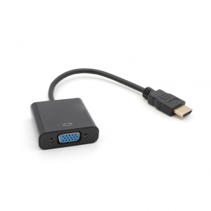 Adapter HDMI-VGA (with Audio) crni JWD-HDMI8 - Img 1