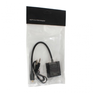 Adapter Micro HDMI na VGA Z + audio JWD-HDMI1 - Img 4