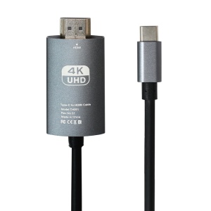 Adapter Type C na HDMI M 4K 60Hz sivi - Img 1