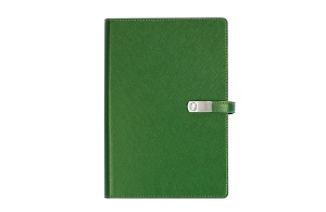 ALICANTE Notes sa magnetnim preklopom A5 - Kelly green - Img 1