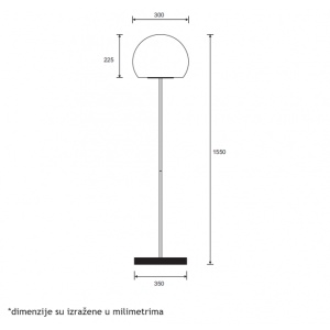ARIA 59 PODNA LAMPA 12W 3000K - Img 2