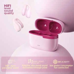 Bluetooth slusalice REMAX Enchanter Series CozyBuds W11 roze - Img 1