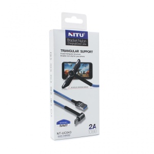 Data kabl NITU UC043 iPhone lightning crveni 1m - Img 1