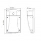 DAWN LED SVETILJKA BR-WL30W-03Q 4000K 3300lm 120° IP66 - Img 2