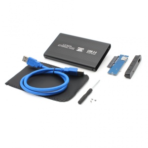Eksterno kuciste za HDD 2.5" USB 3.0 crno - Img 2