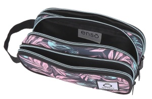 ENSO FLEUR ženski neseser sa 3 pregrade - Img 4