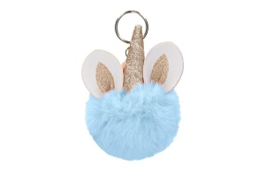 ENSO FLUFFY CHARMS dečiji privezak - plava - Img 2