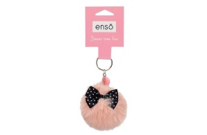 ENSO FLUFFY CHARMS dečiji privezak - powder pink