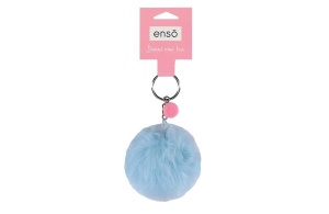ENSO FLUFFY CHARMS dečiji privezak - sky blue