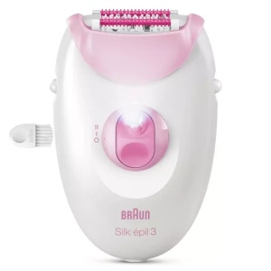 Epilator Braun SE 3-000/roza