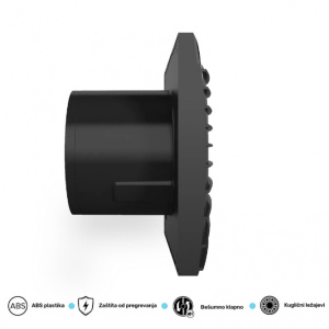 ERA FAN F100 SILENT 4C ЧЕРНЫЙ - Img 3