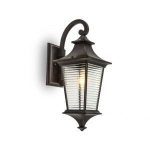 FENJER 1024L ZIDNI 1*E27 CRNI IP44 - Img 2
