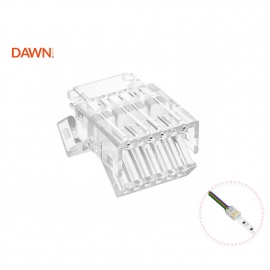KONEKTOR ZA LED TRAKU SMD X12-4P (12mm, 4PIN) 10 kom - Img 2