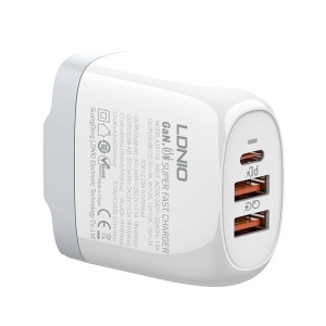 Kucni penjac LDNIO A3511Q PD, QC4+, QC3.0, PPS, 65 Вт USB с Lightning - Img 4