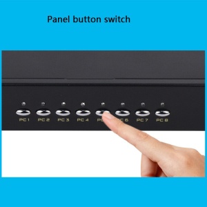 KVM switch 8 PC-a na isti monitor,mis,tastaturu JWD-SP27 - Img 4