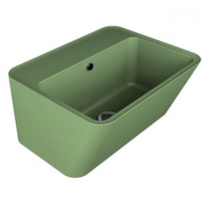 Lavabo COLAVENE WYNN verde bamboo mat 50x40x25 - Img 2