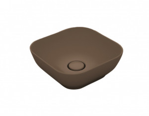 Lavabo Olympia TREND brown 38x38 nadgradni
