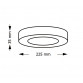 LED PANEL N/Z KNC5-18W 6500K - Img 2