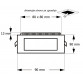 LED panel UZ KNS1 03W 4000K