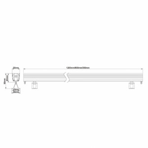 LED REFLEKTOR JM-059 72W RGBWW 4in1 3000K IP66 24V - Img 4