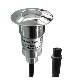 LED SVETILJKA SC-F102A PODNA 0,6W (4000-4500K) IP65 NIKL - Img 2