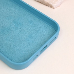 Maska Beautiful Shine Leather iPhone 14 6.1 svetlo plava - Img 3