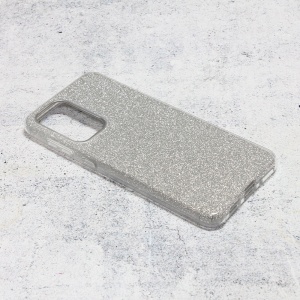 Maska Crystal Dust za Samsung A336B Galaxy A33 5G srebrna