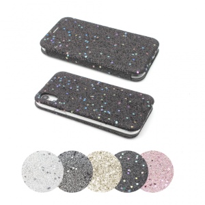 Maska Flip Diamond za iPhone XS Max roze - Img 2