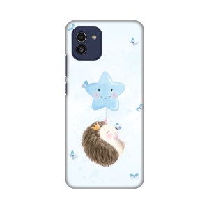 Maska Silikonska Print Skin za Samsung A035G Galaxy A03 Hedgehog