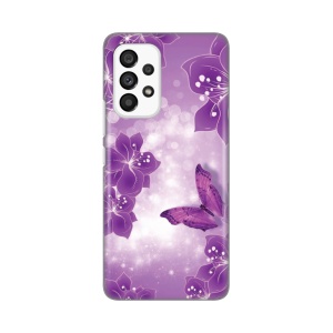 Maska Silikonska Print za Samsung A536B Galaxy A53 5G Butterfly And Flowers