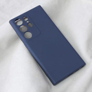 Maska Teracell Soft Velvet za Samsung S918B Galaxy S23 Ultra tamno plava