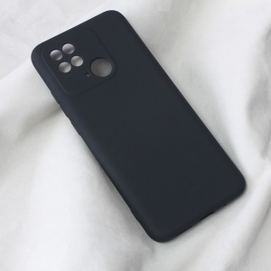 Maska Teracell Soft Velvet za Xiaomi Redmi 10C crna