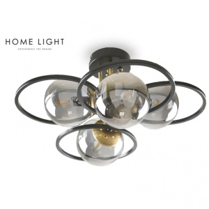 NALAN 19064 LUSTER 4*E27 CRNA/HROM - Img 2