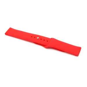 Narukvica plain za smart watch 22mm crvena - Img 1