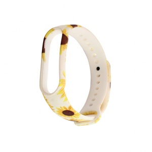 Narukvica za smart watch Xiaomi Mi Band M5/M6 sunflower - Img 1
