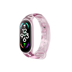 Narukvica za smart watch Xiaomi Mi Band M7 army pink - Img 2
