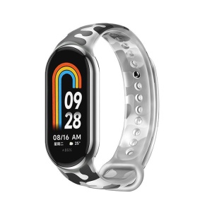 Narukvica za smart watch Xiaomi Mi Band M8/M9 army siva - Img 1