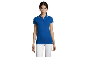 PASADENA WOMEN ženska polo majica sa kratkim rukavima - royal plava, XL