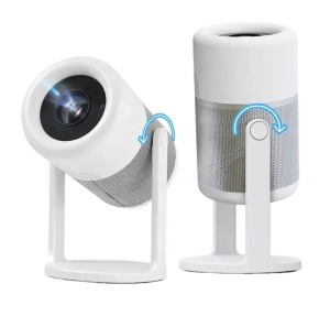 Projektor Zeus N1 PRO FHD 1920X1080/LED LCD/5000 LUM(200 ANSI)/WiFi/mirac/HDMI/USB/zvuč/Andr 11 - Img 2