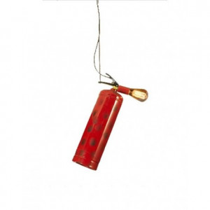 RUSTIK 130 VISILICA 1*E27 RED - Img 1