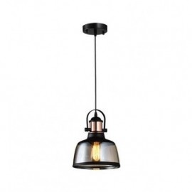RUSTIK 93 VISILICA 1*E27 BLACK/COPER/COGNAC GLASS - Img 2