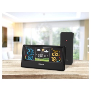 Smart meteorološka stanica SENCOR SWS 4100 B crna - Img 2